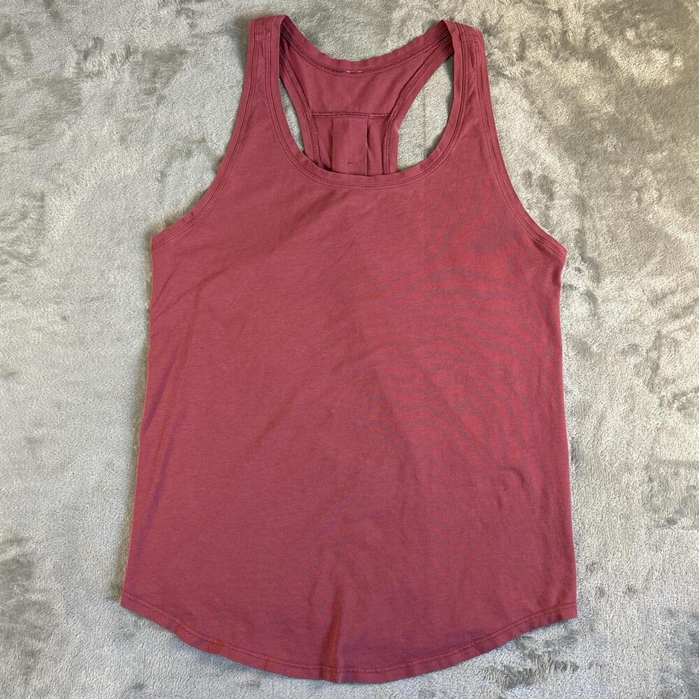 Lululemon Women’s Tank Top Red Athletic Yoga Gym Racerback Size M